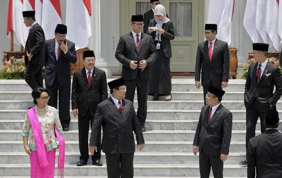 Sejumlah tokoh menolak jabatan menteri dalam Kabinet Prabowo. (Foto CNN Indonesia)