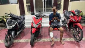 Pria di Gorontalo Curi 3 Motor, Salah Satunya Kendaraan Dinas Pempov