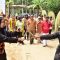 Kunjungan ke Desa Bihe yang disambut dengan tarian Langga atau tarian selamat datang. (Foto : Fadil/Diskominfotik)