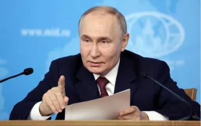 Presiden Rusia Vladimir Putin. (Foto: EFE-EPA)