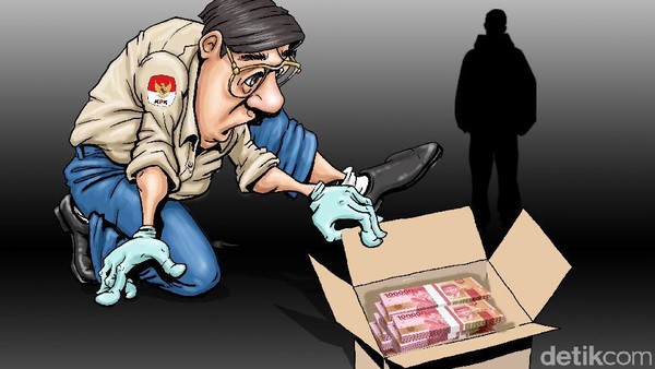 Ilustrasi korupsi (Foto : detikcom)