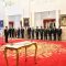 Presiden Joko Widodo dalam pelantikan yang berlangsung di Istana Negara Jakarta, pada Rabu (11/9/202. (Foto: Dok. BPMI Setpres)