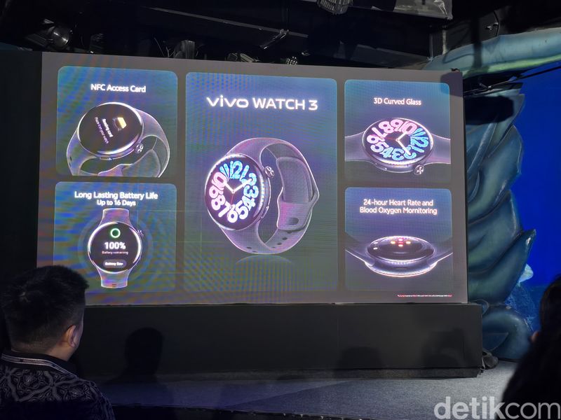 Vivo Watch 3. (Foto: detikINET)