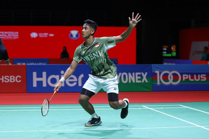 Alwi Farhan, wakil tunggal putra Indonesia. (Foto : PBSI)