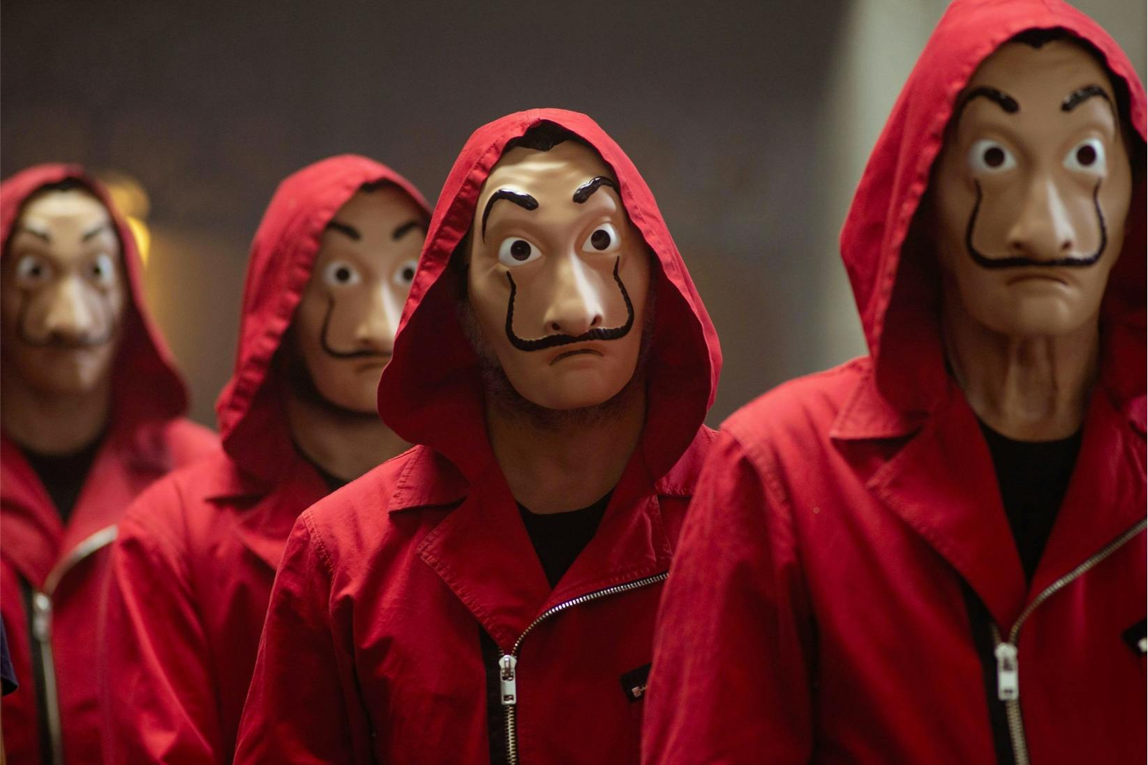 Poster La Casa de Papel. (Foto : Netflix)