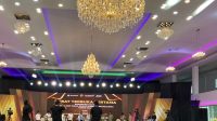Debat Terbuka Perdana digelar Komisi Pemilihan Umum (KPU) Boalemo di Nur Avifah Gafar Convention Center, Tilamuta pada Sabtu (26/10/2024). (Foto : Tim Pemenangan)