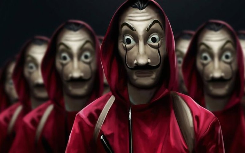 Poster La Casa de Papel. (Foto : Netflix)