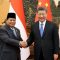 China Kasih Pesan Khusus ke Prabowo Subianto Usai Dilantik. (VIA REUTERS/CHINA DAILY)