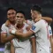 Gelandang Timnas Indonesia, Marselino Ferdinan, mencetak gol ke Gawang Arab Saudi pada Indonesia vs Arab Saudi di GBK pada Selasa (19/11/2024).(Bola.com/Abdul Aziz)