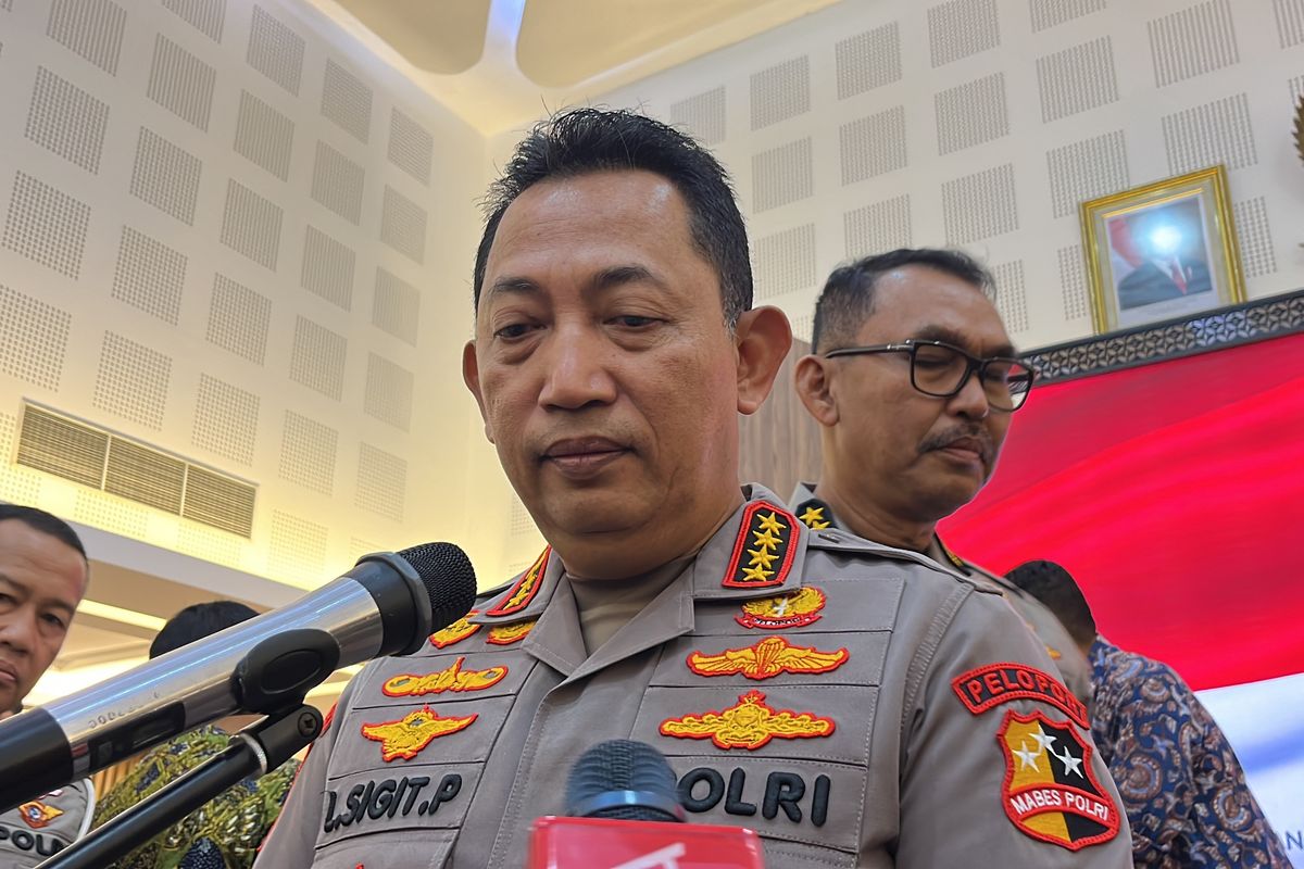 Kapolri Jenderal Listyo Sigit Prabowo. (Foto : Kompas)