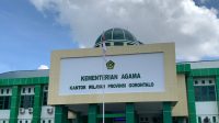Kanwil Kementerian Agama (Kemenag) Provinsi Gorontalo. (Foto : Ist.)