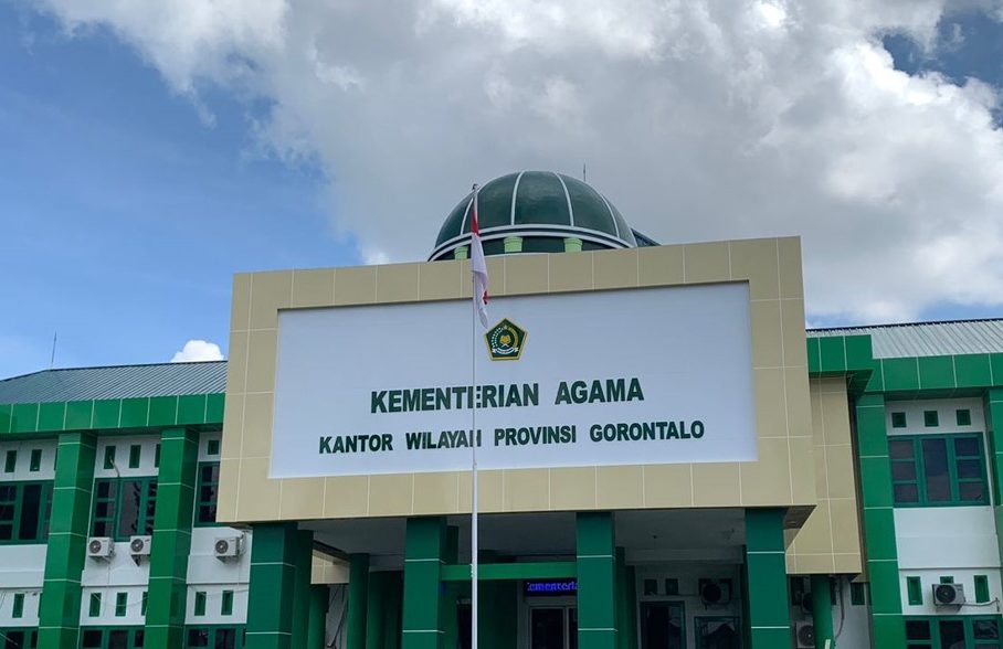 Kanwil Kementerian Agama (Kemenag) Provinsi Gorontalo. (Foto : Ist.)