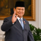 Presiden Prabowo Subianto resmi menetapkan kenaikan UMP 2025 sebesar 6,5 persen. (Foto : BAY ISMOYO/AFP)