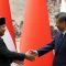 Presiden RI Prabowo Subianto bertemu Presiden China Xi Jinping di Beijing. (Foto : REUTERS/Florence Lo/Pool)