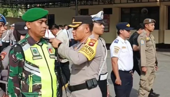 Sebanyak 156 Personil Siap Amankan Nataru di Kota Gorontalo