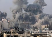 Serangan Udara Israel ke Gaza Kembali Renggut 10 Nyawa, Termasuk 7 Anak