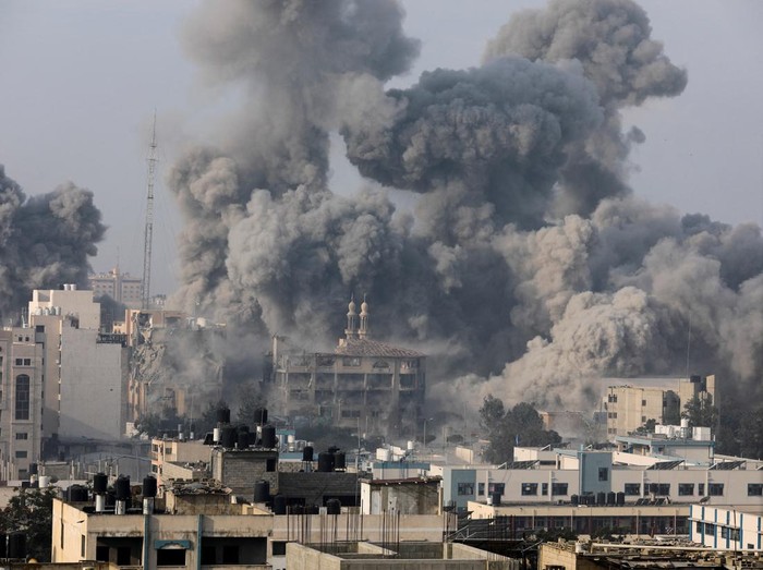 Ilustrasi. Serangan Udara Israel ke Gaza Kembali Renggut 10 Nyawa, Termasuk 7 Anak.(Foto :REUTERS/SALEH SALEM)