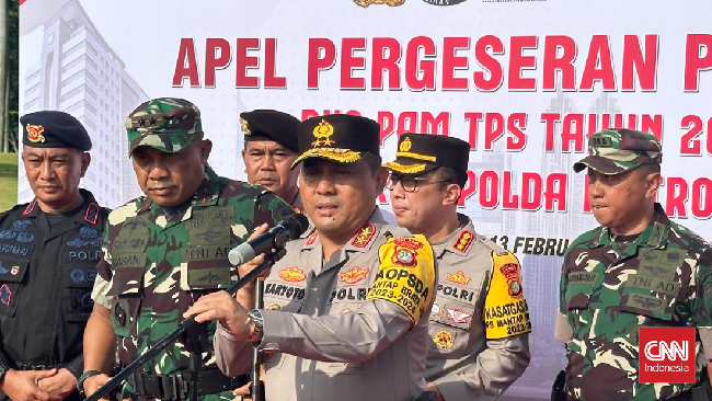 Kapolda Metro Jaya Mutasi 34 Polisi Terkait Kasus Pemerasan Penonton DWP 2024. (Foto : CNN Indonesia)