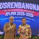 Rudy Salahuddin didampingi Kaban Bapppeda Provinsi Gorontalo Wahyudin Katili usai menghadiri Musrenbangnas Rencana Pembangunan Jangka Menengah Nasional (RPJMN) 2025–2029, Senin (30/12/2024). (Foto : Diskominfotik)