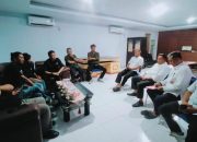Suasana pertemuan Pengurus JMSI Gorontalo dengan Dinas Kominfo Kabupaten Gorontalo pada Rabu (8/1/2025). (Foto : Penagar.id)