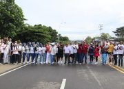 Car Free Day Perdana di Gorontalo Utara Disambut Antusias Ratusan Warga