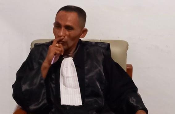 Ketua Yayasan Lembaga Bantuan Hukum (LBH) Indonesia Cabang Gorontalo Utara, Tutun Suaib.(Foto : Ist.)