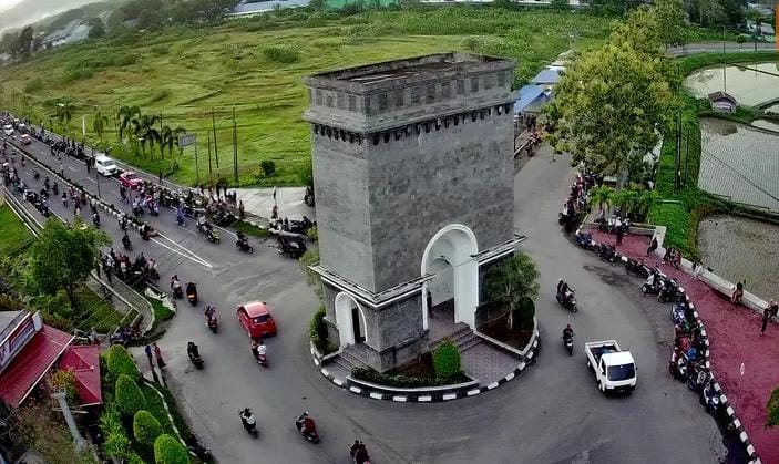 Center Point Bone Bolango.(Foto : Liputan6/Arfandi)