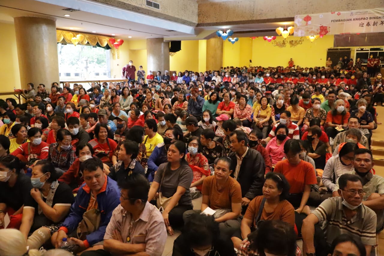Perayaaan menyambut Hari Raya Imlek 2569 BE/ 2025 M, di Auditorium Wihara Mahavira Graha Pusat, Jakarta.(Foto : Kemenag.go.id)