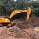 Operasi tambang emas ilegal di kawasan hutan produksi Gunung Boliyohuto, Kabupaten Gorontalo, Gorontalo. (Foto: Balai Gakkum KLHK)