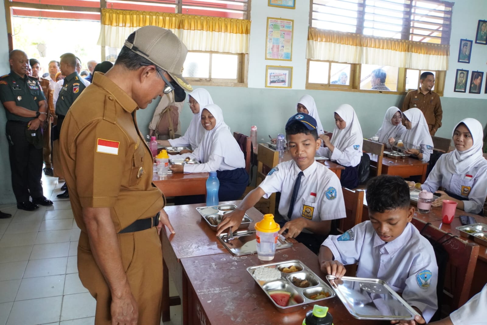 Kota Gorontalo Resmi Luncurkan Program Makanan Bergizi Gratis.(Foto : gorontalokota.go.id)
