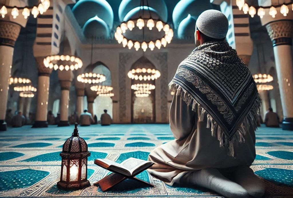 Ilustrasi. Keistimewaan Bulan Rajab dalam Islam. (Foto : AI Bing/Penagar.id)