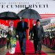 Presiden Republik Indonesia, Prabowo Subianto, menyambut kedatangan Presiden Turkiye, Recep Tayyip Erdogan beserta Ibu Emine Erdogan di Pangkalan TNI AU Halim Perdanakusuma, Jakarta, pada Selasa, (11/2/2025). (Foto: BPMI Setpres/Laily Rachev)