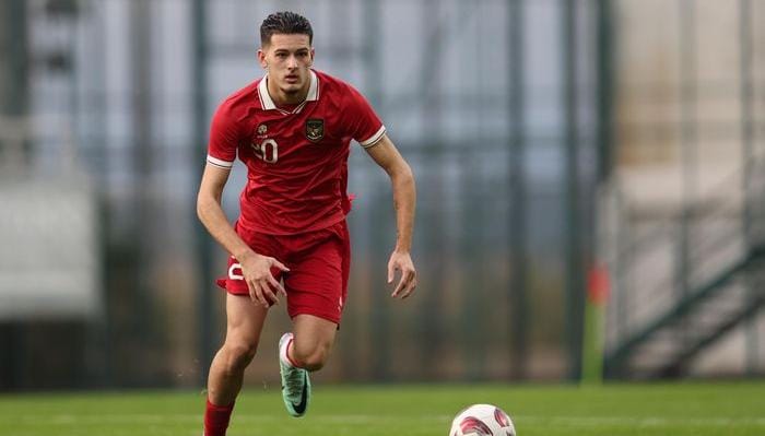 Pemain Timnas Indonesia, Justin Hubner. (Foto : Dok. PSSI)
