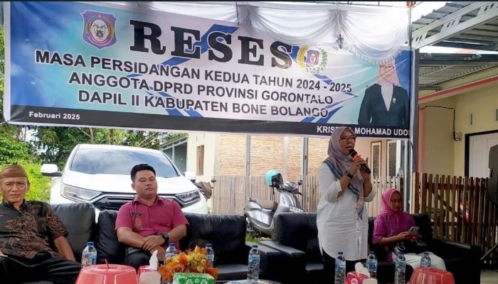 Femmy Udoki Serap Aspirasi Warga Suwawa Soal Pengelolaan Danau Perintis