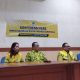 Konfrensi pers terkait Marten Taha Dipecat dari Golkar yang berlangsung gedung DPD 1 Golkar Provinsi Gorontalo pada Selasa (18/2/2025).(Foto : Penagar.id)