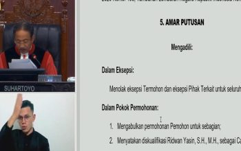 MK Perintahkan PSU di Gorontalo Utara, Satu Calon Didiskualifikasi