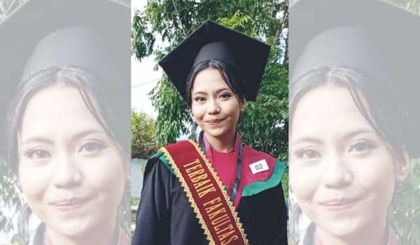 Andi Alika Azarah, lulusan Fakultas Kedokteran Universitas Negeri Gorontalo (UNG). (Foto : Dok. Pribadi)