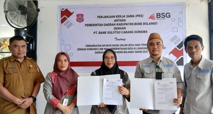 Bone Bolango Gandeng Bank SulutGo, Perkuat Transparansi Keuangan Desa