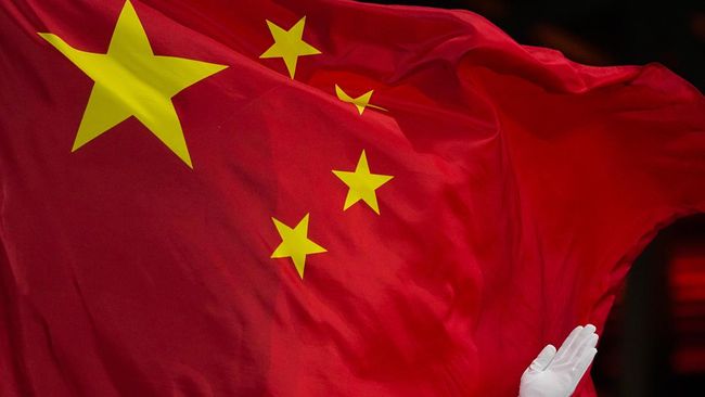 Bendera China (Foto : AP Photo/Jae C. Hong)