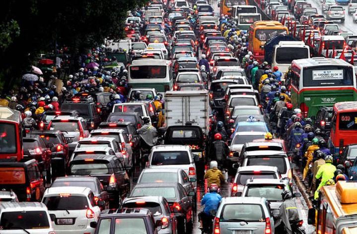 Ilustrasi Kemacetan Jalan Raya.(Foto: Okezone)