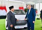 Prabowo Terima Mobil Listrik Togg T10X, Hadiah dari Erdogan