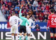 Hasil Osasuna vs Madrid : Skor Imbang, Bellingham Diganjar Kartu Merah 