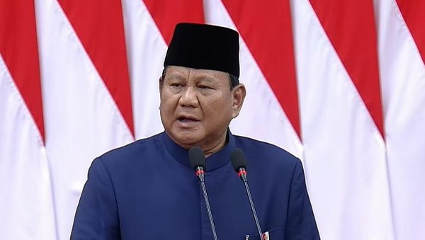 Prabowo Subianto (Foto : Dok. YouTube MPR via detikcom)
