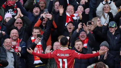 Mohamed Salah. (Foto : REUTERS/Phil Noble)