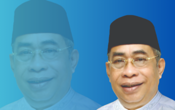 Adhan Dambea Pilih Dilantik dengan Gaya Sederhana sebagai Wali Kota Gorontalo. (Foto : Ist./Kolase Foto Penagar.id)