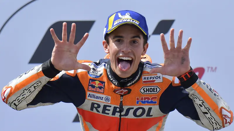 Marc Marquez. (Foto : AFP/Tobias Schwarz)