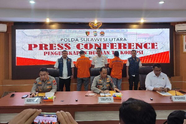 Polda Sulut Tahan 2 Tersangka Dugaan Korupsi Mobile Lab, Kerugian Capai Rp 3,8 M