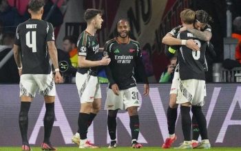 Hasil PSV Eindhoven Vs Arsenal : The Gunners Pesta Gol