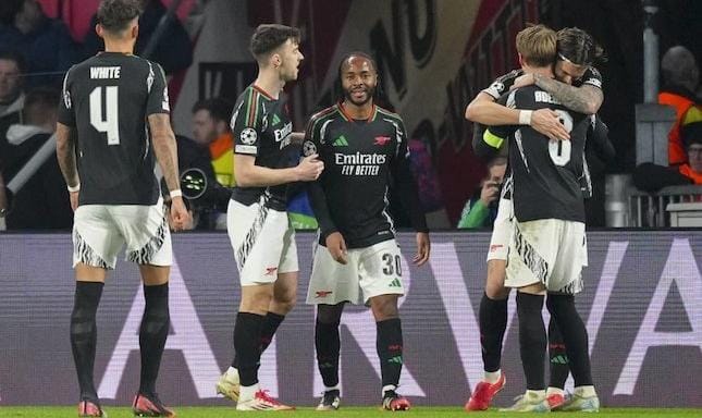 Hasil PSV Eindhoven Vs Arsenal : The Gunners Pesta Gol