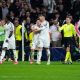 Real Madrid menang 2-1 melawan Atletico Madrid di leg pertama Liga Champions, Rabu (5/3/2025). (Foto : AP Photo/Manu Fernandez)